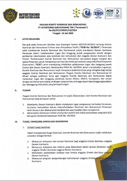 Nomination & Remuneration Committee Charter